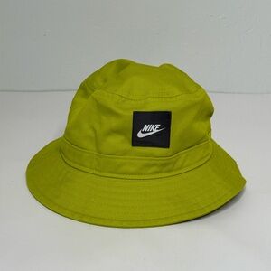 Nike Kids Bucket Hat Size Medium/ Large Bright Cactus Vacation Beach Sunny New‎